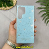 قاب گوشی Galaxy S23 Ultra سامسونگ اورجینال Unique Case فانتزی Hard لیزری طرح پروانه کیوت کد 52411