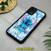 قاب گوشی Galaxy A51 سامسونگ طرح سیلیکونی Solid آینه ای محافظ لنزدار طرح استیج Stitch مشکی کد 44444