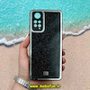 قاب گوشی Redmi Note 11 Pro 4G Global - Redmi Note 11 Pro 5G Global - Redmi Note 11E Pro 5G - Redmi Note 12 Pro 4G شیائومی آینه ای PVD دور سیلیکونی طرح اکلیلی شاین لاکچری محافظ لنز دار مشکی کد 52833