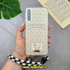 قاب گوشی Galaxy A30S - Galaxy A50S - Galaxy A50 سامسونگ اورجینال ژله ای جاکارتی دار محافظ لنز دار کپسولی به همراه بند آویز دوطرفه طرح سگ کیوت کد 51829