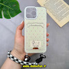 قاب گوشی iPhone 15 Pro Max آیفون اورجینال ژله ای جاکارتی دار محافظ لنز دار کپسولی به همراه بند آویز دوطرفه طرح سگ کیوت کد 51839