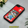 قاب گوشی iPhone 7 - iPhone 8 - iPhone SE 2020 - iPhone SE 2022 آیفون طرح سیلیکونی Solid آینه ای محافظ لنزدار طرح سوپر ماریو Super Mario مشکی کد 44469