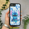 قاب گوشی iPhone 7 Plus - iPhone 8 Plus آیفون طرح سیلیکونی Solid آینه ای محافظ لنزدار طرح استیج Stitch مشکی کد 44476