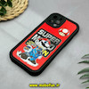 قاب گوشی iPhone 12 Pro آیفون طرح سیلیکونی Solid آینه ای محافظ لنزدار طرح سوپر ماریو Super Mario مشکی کد 44502