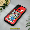 قاب گوشی Redmi Note 8 - Redmi Note 8 2021 شیائومی طرح سیلیکونی Solid آینه ای محافظ لنزدار طرح سوپر ماریو Mario مشکی کد 44549