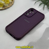 قاب گوشی Galaxy A25 سامسونگ طرح سیلیکونی Solid لوگو دار محافظ لنزدار بنفش کد 53012