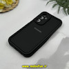 قاب گوشی Galaxy A25 سامسونگ طرح سیلیکونی Solid لوگو دار محافظ لنزدار مشکی کد 53016