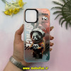 قاب گوشی iPhone 12 Pro Max آیفون So CooL سوکول هولوگرامی فانتزی طرح دار اورجینال طرح پاندا فضانورد کد 53242
