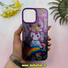 قاب گوشی iPhone 13 Pro Max آیفون So CooL سوکول هولوگرامی فانتزی طرح دار اورجینال طرح یونیکورن کد 53250