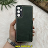 قاب گوشی Galaxy A05S سامسونگ اورجینال برند DADOO دادوو 2025 طرح دوخت HARD چرمی سبز تیره کد 53362