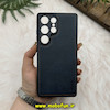 قاب گوشی Galaxy S25 Ultra سامسونگ اورجینال برند DADOO دادوو 2025 طرح دوخت HARD چرمی سرمه ای کد 53384