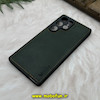 قاب گوشی Galaxy S25 Ultra سامسونگ اورجینال برند DADOO دادوو 2025 طرح دوخت HARD چرمی سبز تیره کد 53385
