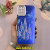 قاب گوشی Galaxy A12 - Galaxy M12 سامسونگ فانتزی SO COOL لاکچری نگین دار کرومی محافظ لنزدار طرح قصر کد 53699