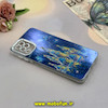قاب گوشی Galaxy A12 - Galaxy M12 سامسونگ فانتزی SO COOL لاکچری نگین دار کرومی محافظ لنزدار طرح قصر کد 53699