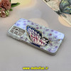 قاب گوشی Galaxy A15 سامسونگ فانتزی SO COOL لاکچری نگین دار کرومی محافظ لنزدار طرح پروانه کد 53708