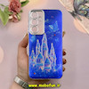 قاب گوشی Galaxy A35 سامسونگ فانتزی SO COOL لاکچری نگین دار کرومی محافظ لنزدار طرح قصر کد 53735