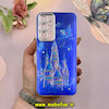 قاب گوشی Galaxy A54 سامسونگ فانتزی SO COOL لاکچری نگین دار کرومی محافظ لنزدار طرح قصر کد 53751