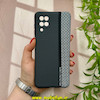 قاب گوشی Galaxy A12 - Galaxy M12 سامسونگ اورجینال کربن اسپرت Sport برجسته Safety Protection محافظ لنزدار کد 53575