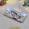 قاب گوشی iPhone 13 Pro Max آیفون فانتزی SO COOL لاکچری نگین دار کرومی محافظ لنزدار طرح پروانه کد 53771