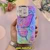 قاب گوشی iPhone 15 Pro Max آیفون فانتزی SO COOL لاکچری نگین دار کرومی محافظ لنزدار طرح پروانه کد 53789