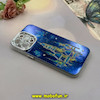 قاب گوشی iPhone 15 Pro Max آیفون فانتزی SO COOL لاکچری نگین دار کرومی محافظ لنزدار طرح قصر کد 53794