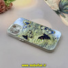قاب گوشی iPhone 15 آیفون فانتزی SO COOL لاکچری نگین دار کرومی محافظ لنزدار طرح پروانه کد 53779