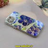 قاب گوشی iPhone 15 آیفون فانتزی SO COOL لاکچری نگین دار کرومی محافظ لنزدار طرح گل کد 53785