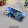 قاب گوشی iPhone 15 آیفون فانتزی SO COOL لاکچری نگین دار کرومی محافظ لنزدار طرح قصر کد 53786