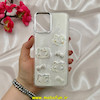قاب گوشی Galaxy A12 - Galaxy M12 سامسونگ اورجینال فانتزی عروسکی برجسته نگین دار رزینی لنز کرومی طرح کیتی Kitty کد 53657