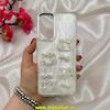 قاب گوشی Galaxy A15 سامسونگ اورجینال فانتزی عروسکی برجسته نگین دار رزینی لنز کرومی طرح کیتی Kitty کد 53658