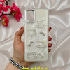 قاب گوشی Galaxy A51 سامسونگ اورجینال فانتزی عروسکی برجسته نگین دار رزینی لنز کرومی طرح کیتی Kitty کد 53668