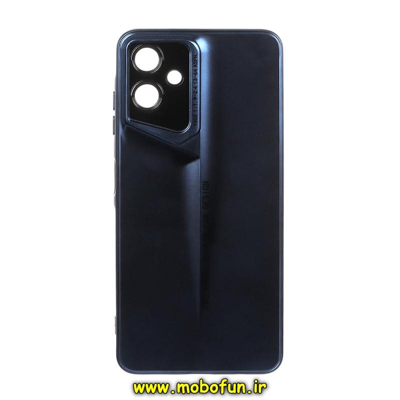 قاب گوشی Galaxy A06 سامسونگ سری Porsche Design پورش دیزاین Hard LUXURY محافظ لنز دار سرمه ای کد 45054