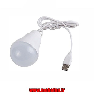 چراغ قوه آویزدار USB مدل LED BULB