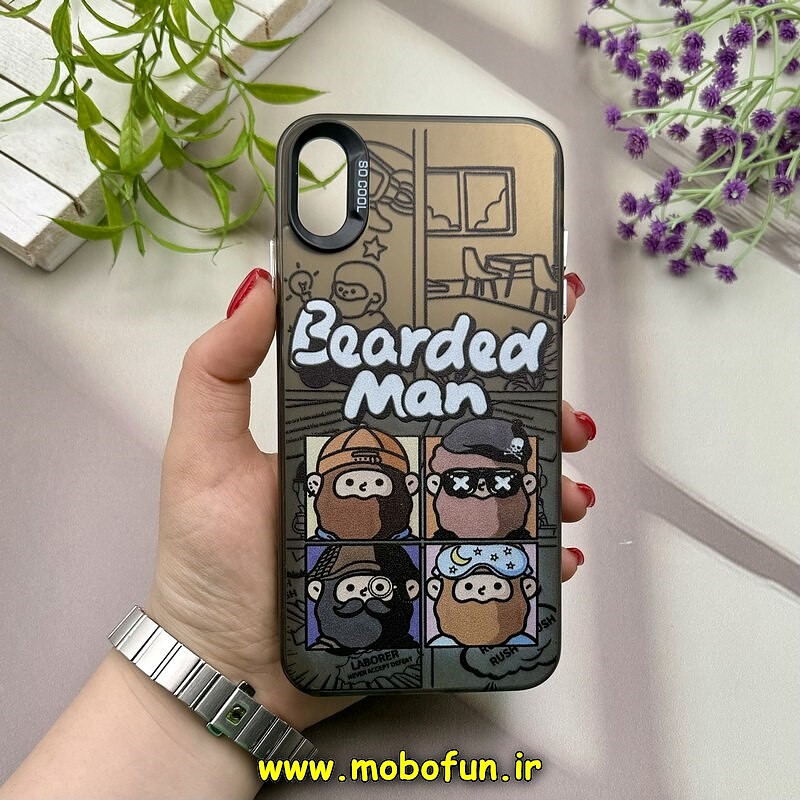 قاب گوشی iPhone XS Max آیفون طرح So CooL اورجینال فانتزی طرح Bearded Man  کد 54053