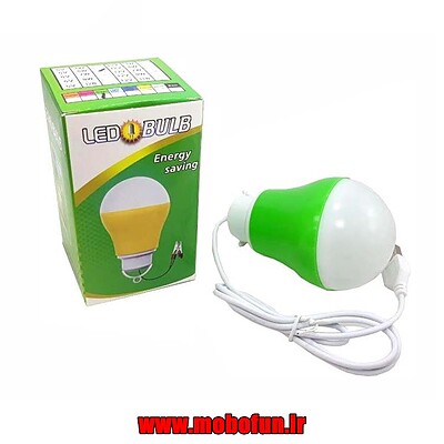 چراغ قوه آویزدار USB مدل LED BULB