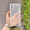 قاب گوشی Galaxy A05 - Galaxy M05 سامسونگ طرح ژله ای شفاف بی رنگ ایربگ دار کپسولی محافظ لنز دار کد 54214