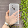 قاب گوشی Galaxy A21S سامسونگ طرح ژله ای شفاف بی رنگ ایربگ دار کپسولی محافظ لنز دار کد 54226