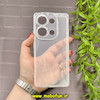 قاب گوشی Redmi Note 13 Pro 4G - Poco M6 Pro 4G شیائومی طرح ژله ای شفاف بی رنگ ایربگ دار کپسولی محافظ لنز دار کد 54265