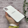 قاب گوشی Galaxy A05 سامسونگ اورجینال Grade A شیشه ای PVD براق دور سیلیکونی ضدخش ضد ضربه سفید کد 54273