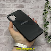 قاب گوشی Galaxy A13 4G سامسونگ اورجینال Grade A شیشه ای PVD براق دور سیلیکونی ضدخش ضد ضربه مشکی کد 54299