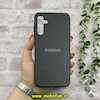 قاب گوشی Galaxy A15 سامسونگ اورجینال Grade A شیشه ای PVD براق دور سیلیکونی ضدخش ضد ضربه مشکی کد 54307