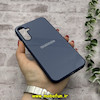 قاب گوشی Galaxy A15 سامسونگ اورجینال Grade A شیشه ای PVD براق دور سیلیکونی ضدخش ضد ضربه آبی کد 54310