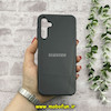 قاب گوشی Galaxy A24 سامسونگ اورجینال Grade A شیشه ای PVD براق دور سیلیکونی ضدخش ضد ضربه مشکی کد E13-54335
