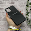قاب گوشی Galaxy A72 سامسونگ اورجینال Grade A شیشه ای PVD براق دور سیلیکونی ضدخش ضد ضربه مشکی کد 54389
