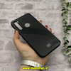 قاب گوشی Redmi Note 8 - Redmi Note 8 2021 شیائومی اورجینال Grade A شیشه ای PVD براق دور سیلیکونی ضدخش ضد ضربه مشکی کد 54487