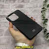 قاب گوشی Redmi Note 13 4G شیائومی اورجینال Grade A شیشه ای PVD براق دور سیلیکونی ضدخش ضد ضربه مشکی کد 54517