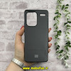 قاب گوشی Redmi Note 13 Pro Plus شیائومی اورجینال Grade A شیشه ای PVD براق دور سیلیکونی ضدخش ضد ضربه مشکی کد 54525