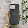 قاب گوشی iPhone 16 Pro Max آیفون اورجینال Grade A شیشه ای PVD براق دور سیلیکونی ضدخش ضد ضربه مشکی کد 54460