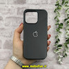 قاب گوشی iPhone 16 Pro آیفون اورجینال Grade A شیشه ای PVD براق دور سیلیکونی ضدخش ضد ضربه مشکی کد 54456