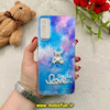 قاب گوشی Galaxy A30S - Galaxy A50S - Galaxy A50 سامسونگ لیزری لاکچری فانتزی برجسته رزینی نگین دار طرح خرس مرواریدی محافظ لنزدار کد 54895